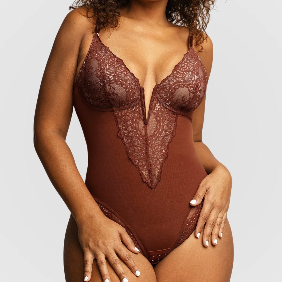 NUDEA Body gainant en dentelle