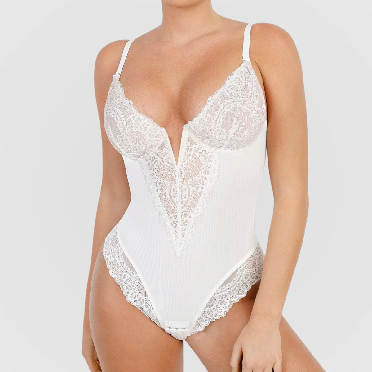 NUDEA Body gainant en dentelle